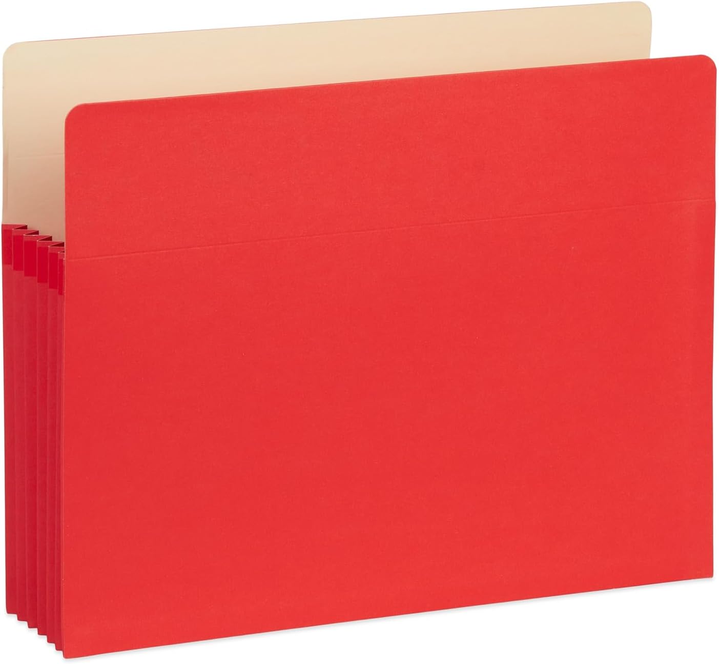 Blue Summit 10 Expanding File Pockets, Accordion File Folders Letter Size, 5.25” Expandable Pockets, Assorted Colors