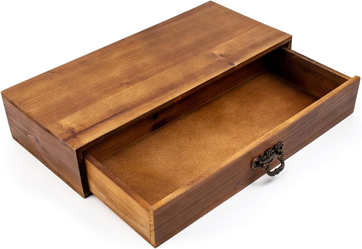 BONNY DODO Wooden Drawers Organizer Soild Desktop Drawer Storage Box Organizer With Drawers, Office Organization for Countertop Table To Store Mail, Phone, Suppliers, Glasses (Wood)