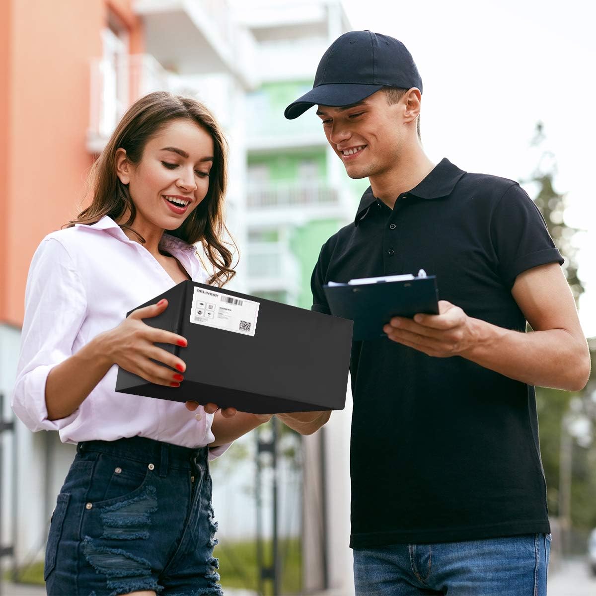 UCGOU Poly Mailers 24x24 Inch Black 100 Pack Extra Large Shipping Bags Strong Thick Mailing Envelopes Self Seal Adhesive Waterproof and Tear Proof Boutique Postal for Clothing Quilt and More