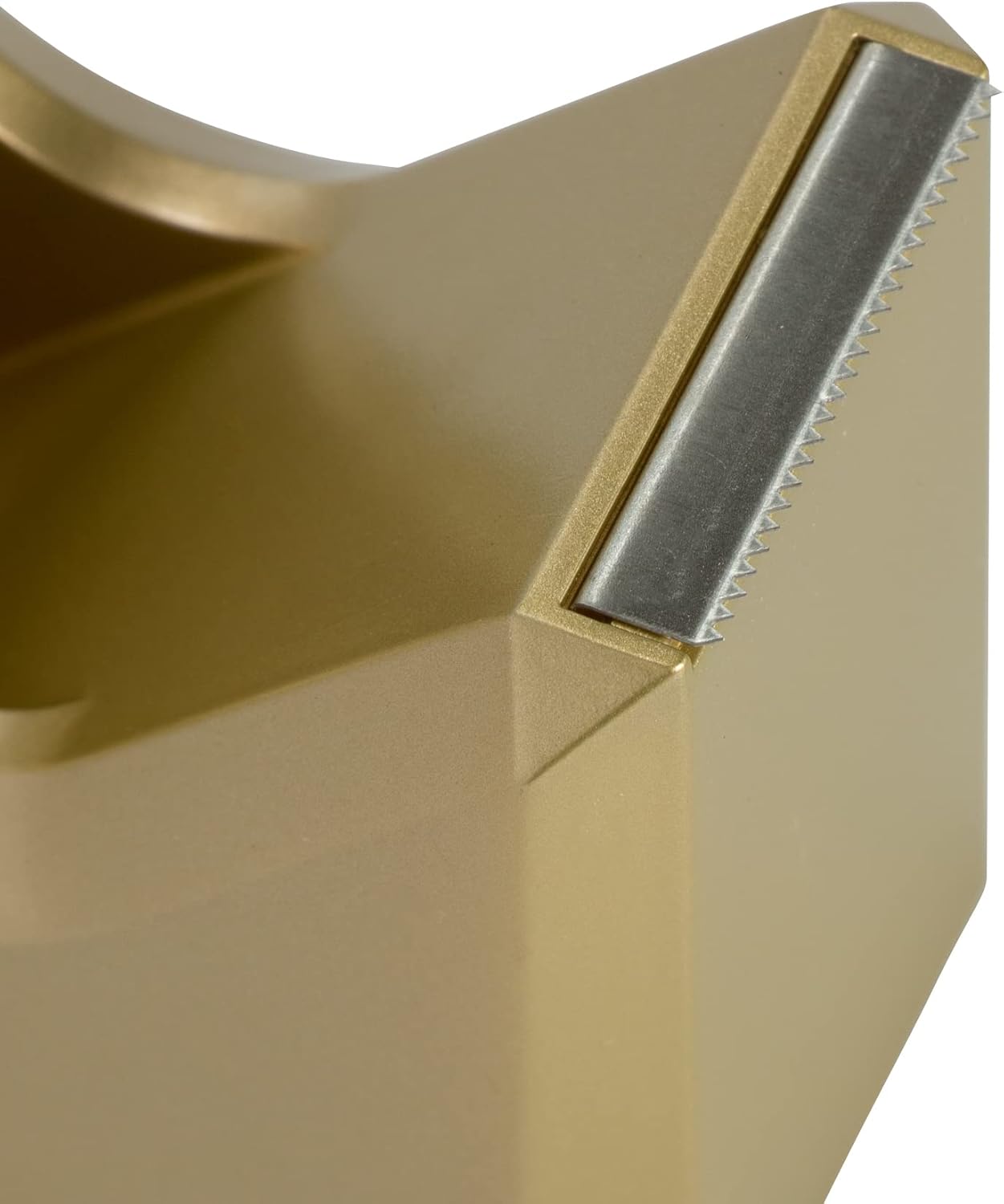 JAM PAPER Colorful Desk Tape Dispensers - Gold - Sold Individually