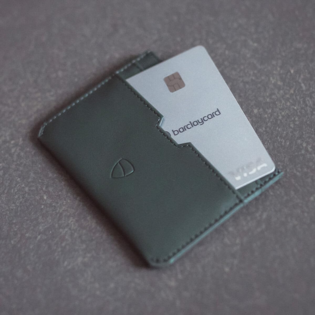 Vaultskin MOORGATE Slim Card Holder - Minimalist Leather Wallet, RFID Blocking Sleeve, Fits Front Pocket, for Men and Women
