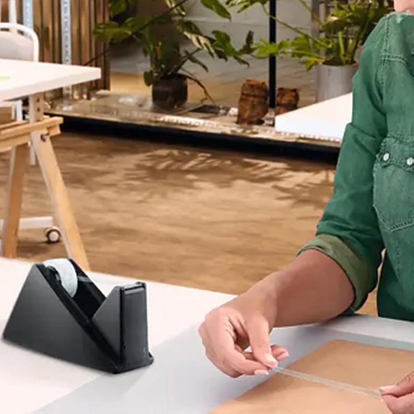 16 Rolls Transparent Tape Refills Rolls 3/4-Inch x 1000 inch, 1 inch Core, Clear Gift Wrapping Tape Refill Roll for Office, Home, School