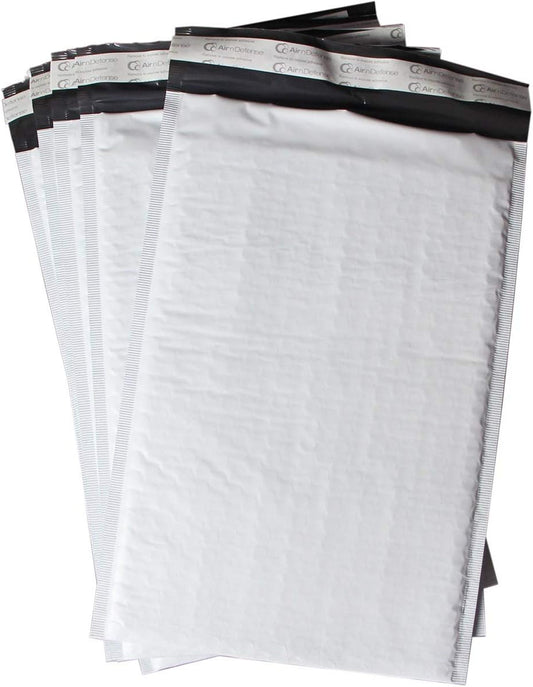 15/100/200/300/400/500/1000 pcs #5 10.5x16 Poly Bubble Padded Envelopes Mailers Shipping Bags AirnDefense (200)