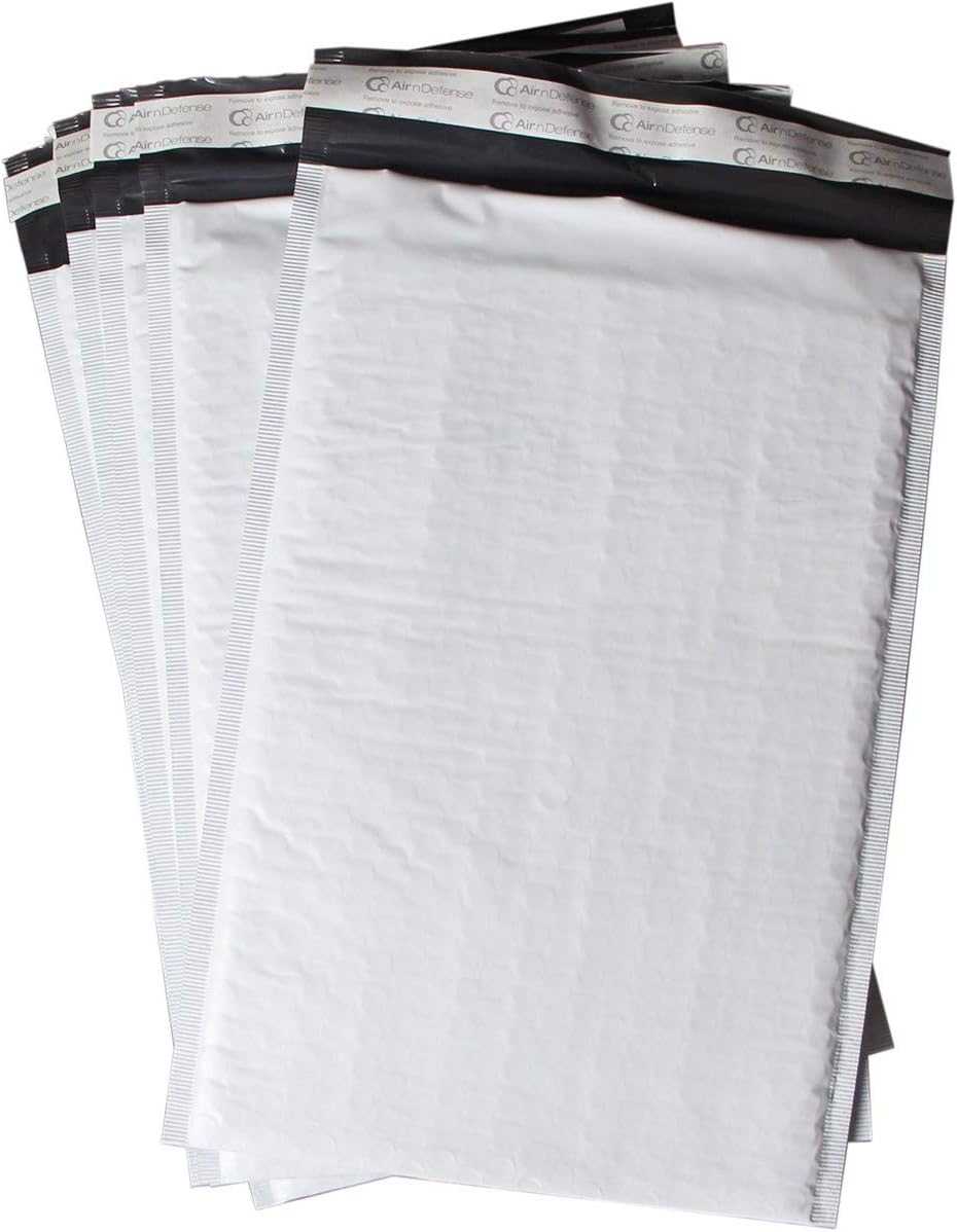 15/100/200/300/400/500/1000 pcs #5 10.5x16 Poly Bubble Padded Envelopes Mailers Shipping Bags AirnDefense (1000)