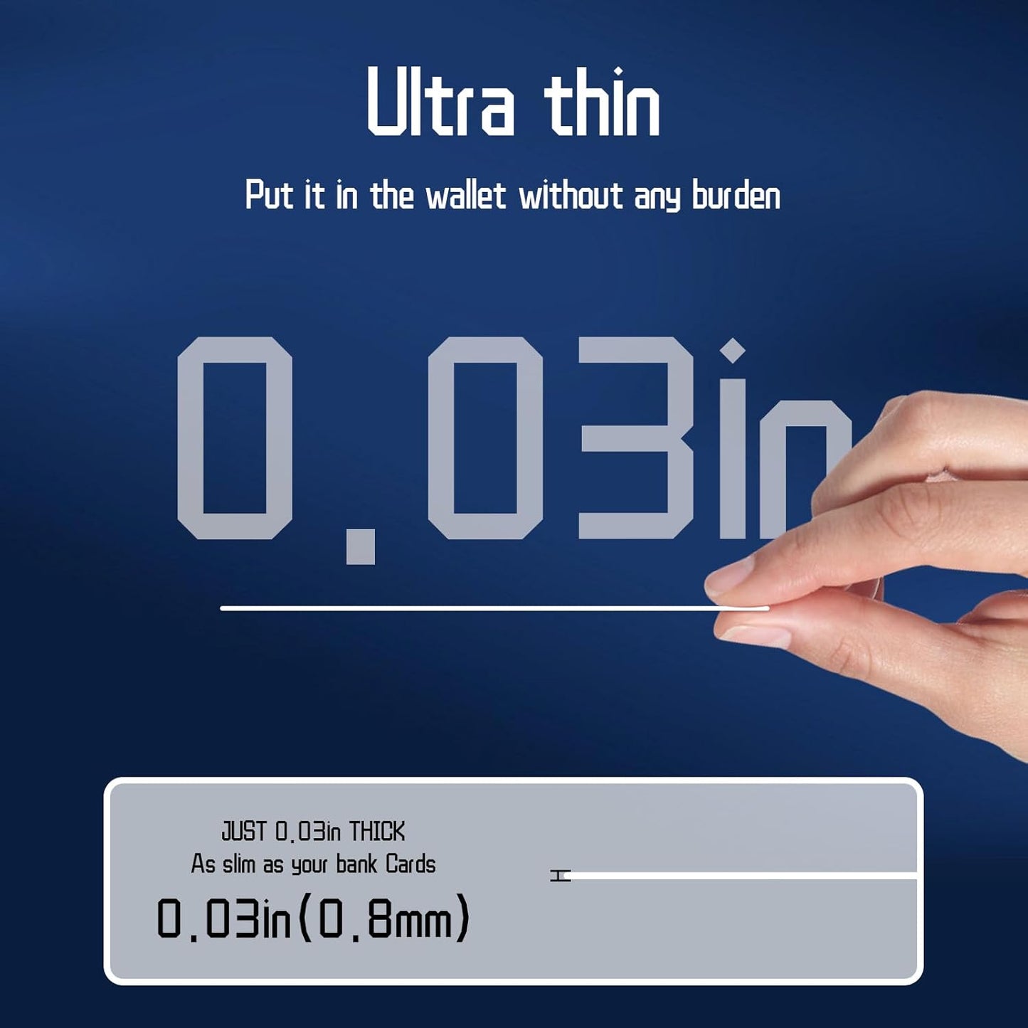 RFID Blocking Cards(4-Pack)–Ultra Thin Credit Card Protector for Wallet,Shields ID/Credit Card/Passport from Skimming–Durable Theft Cards