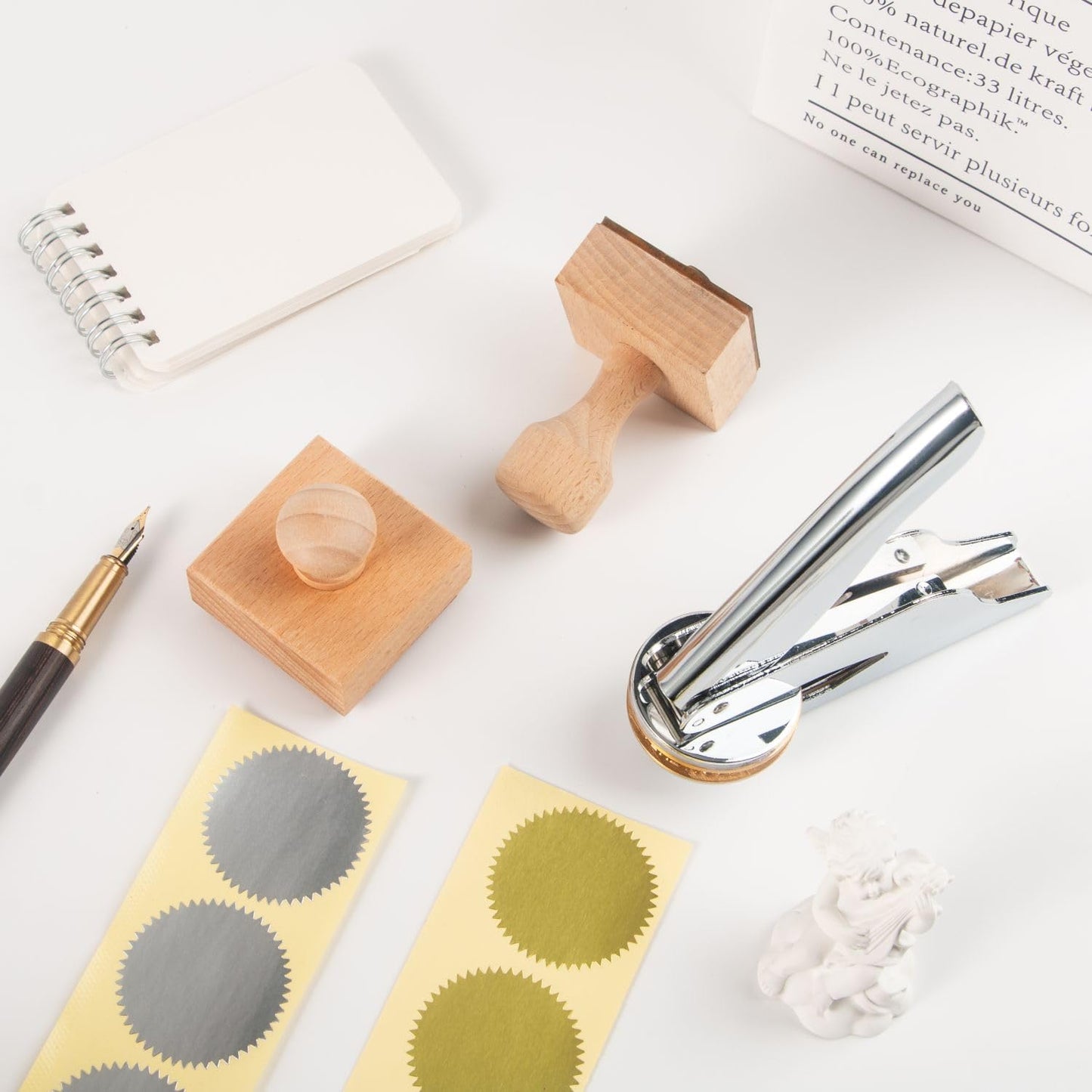 STAMTECH Custom Logo Book Embosser Stamp (Book Embosser Design)