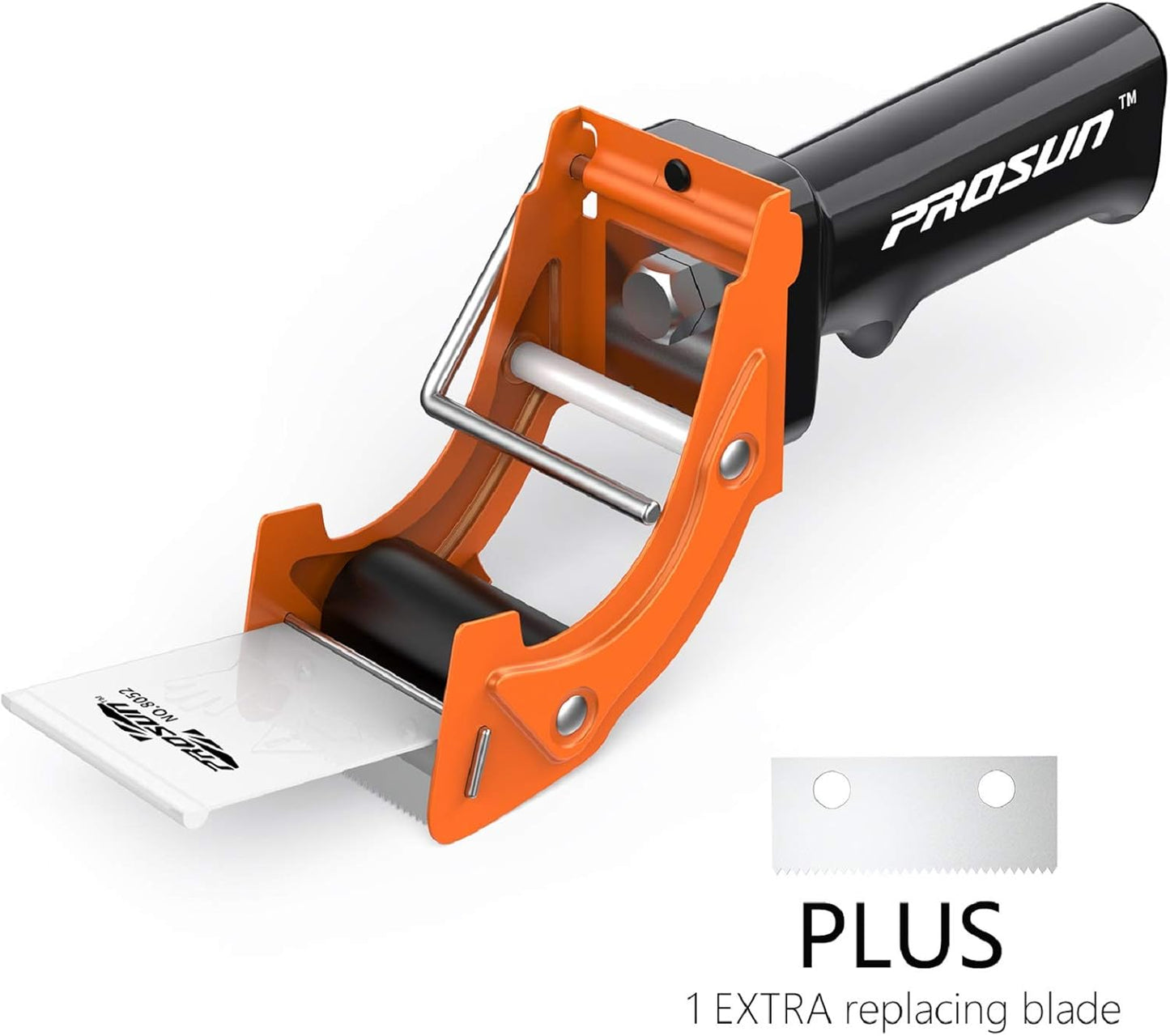 Fast Reload 2 Inch Tape Gun Dispenser Packing Packaging Sealing Cutter Orange