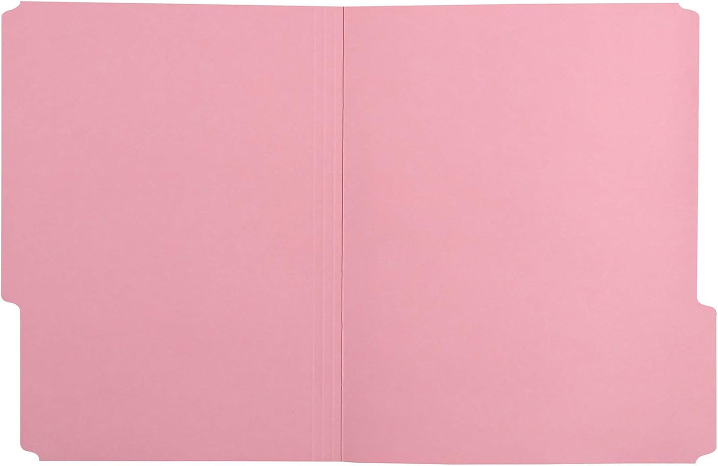 Amazon Basics File Folders, Letter Size, 1/3 Cut Tab, Pink, 36-Pack