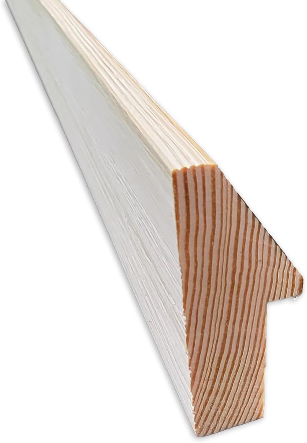 Amanti Art Natural Cork Board for Wall, 23x51 Vision Board with White Frame, Oversize Corkboard Office Decor for Home Organization, Modern Corkboard Pinboard to Display Items for Home Organization in