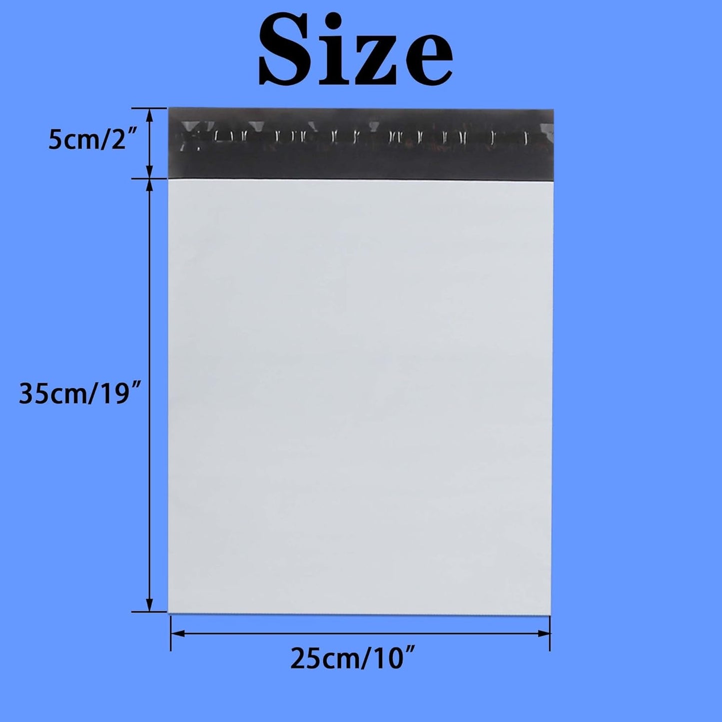 newlng Poly Mailers Shipping Bags Mailing bags 200pcs 10x13" / 250x350mm White Shipping Envelopes Self-sealing Adhesive Waterproof and Tear-Proof Packaging Bags Poly Bag for Clothing Books Gift