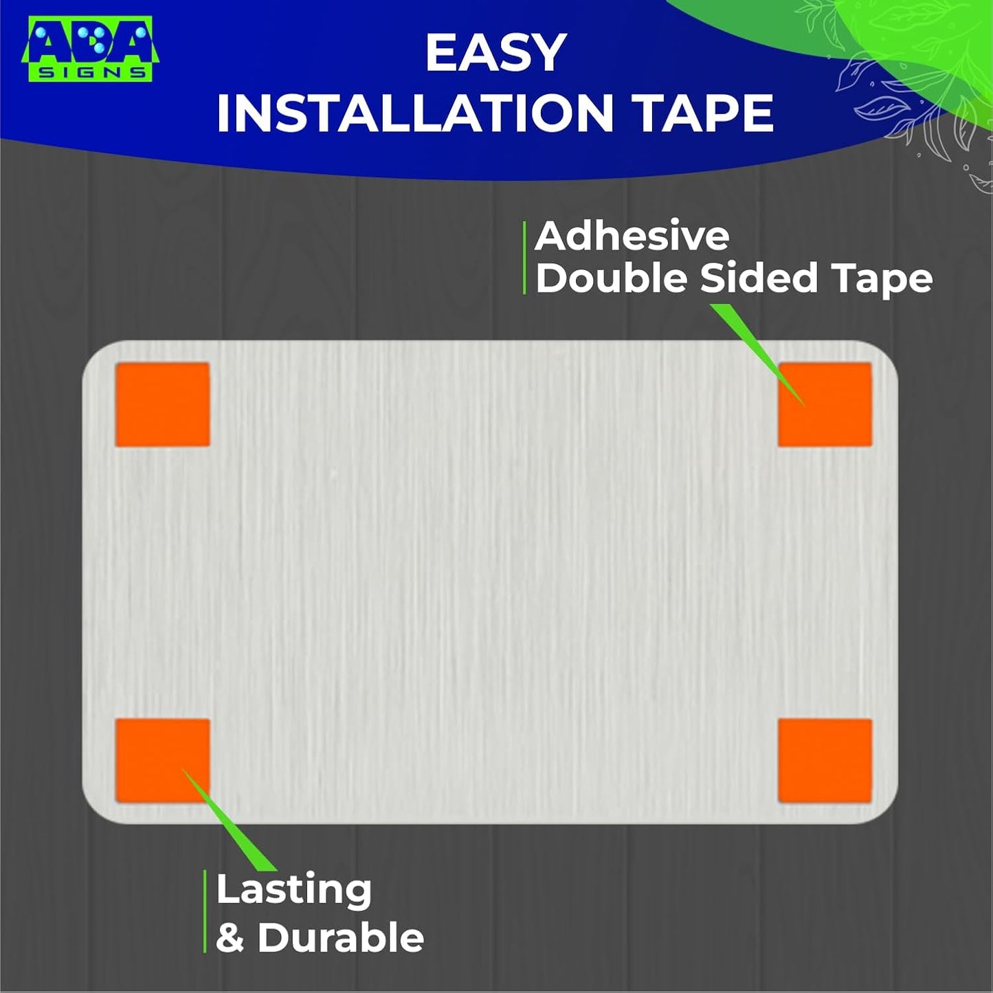 ADASigns Exam Room Sign 7" W x 4" H - Durable Brushed Aluminum with Grade 2 Braille - Easy Installation with Strong Double Sided Tape - ADA Compliant Medical Office Door Signs for Businesses & Offices