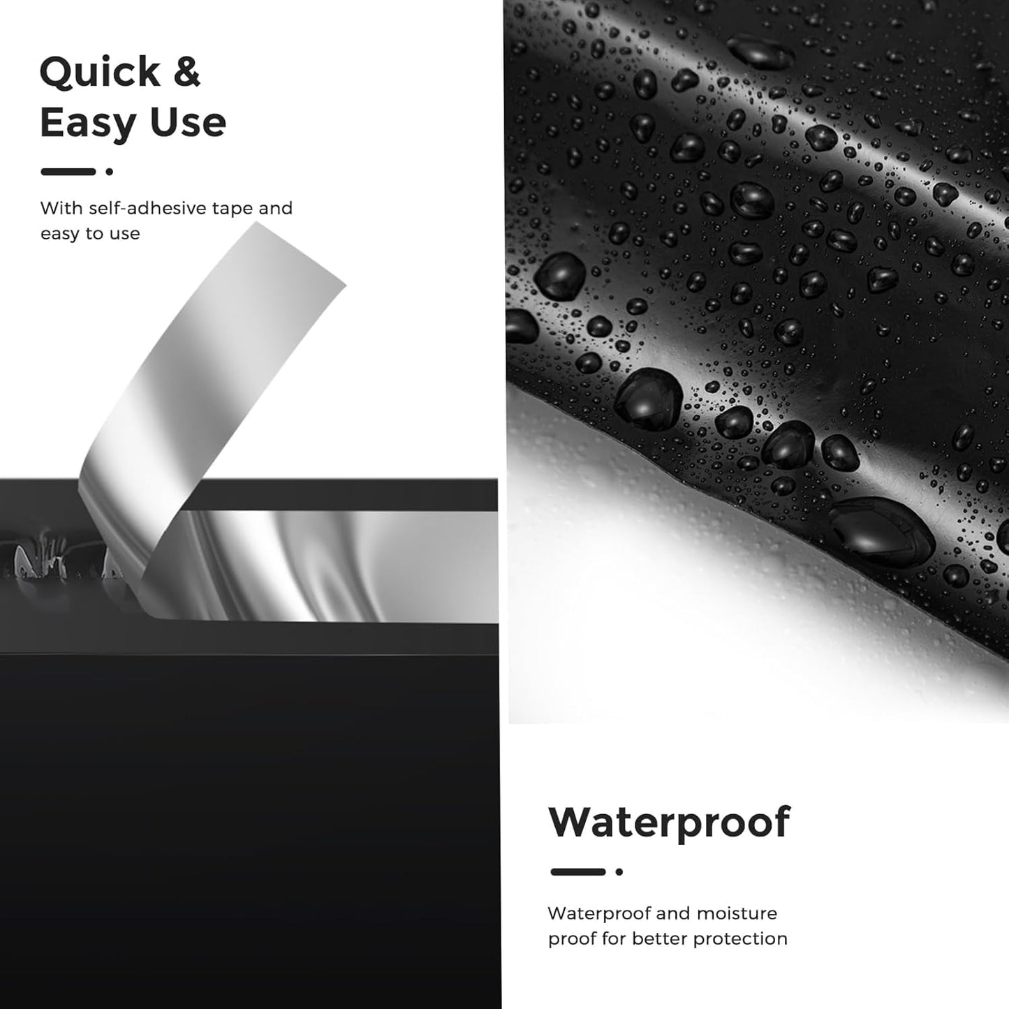 Metronic Poly Mailers 24x24 1200 PC Black, Large Shipping Bags for Clothing Packaging Bags Strong Self Seal Adhesive Shipping Envelopes for Small Business Tear-resistant Mailing Bags Mailing Envelopes