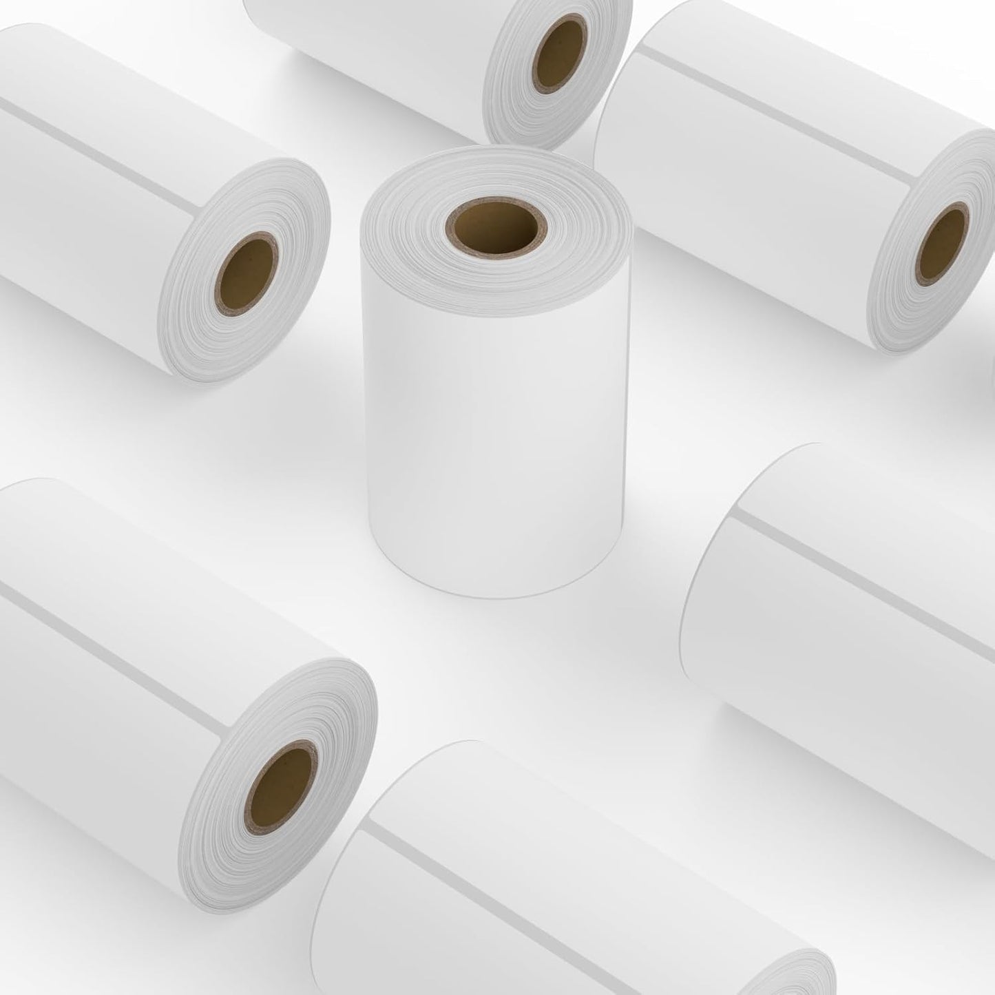 9527 Product 4x6 Blank Direct Thermal Shipping Labels for Zebra 2844 Zp-450 Zp-500 Zp-505 Direct Thermal Labels Printers, Eltron Printer, 250 Labels per Roll,Total 40 Rolls 10000 Labels