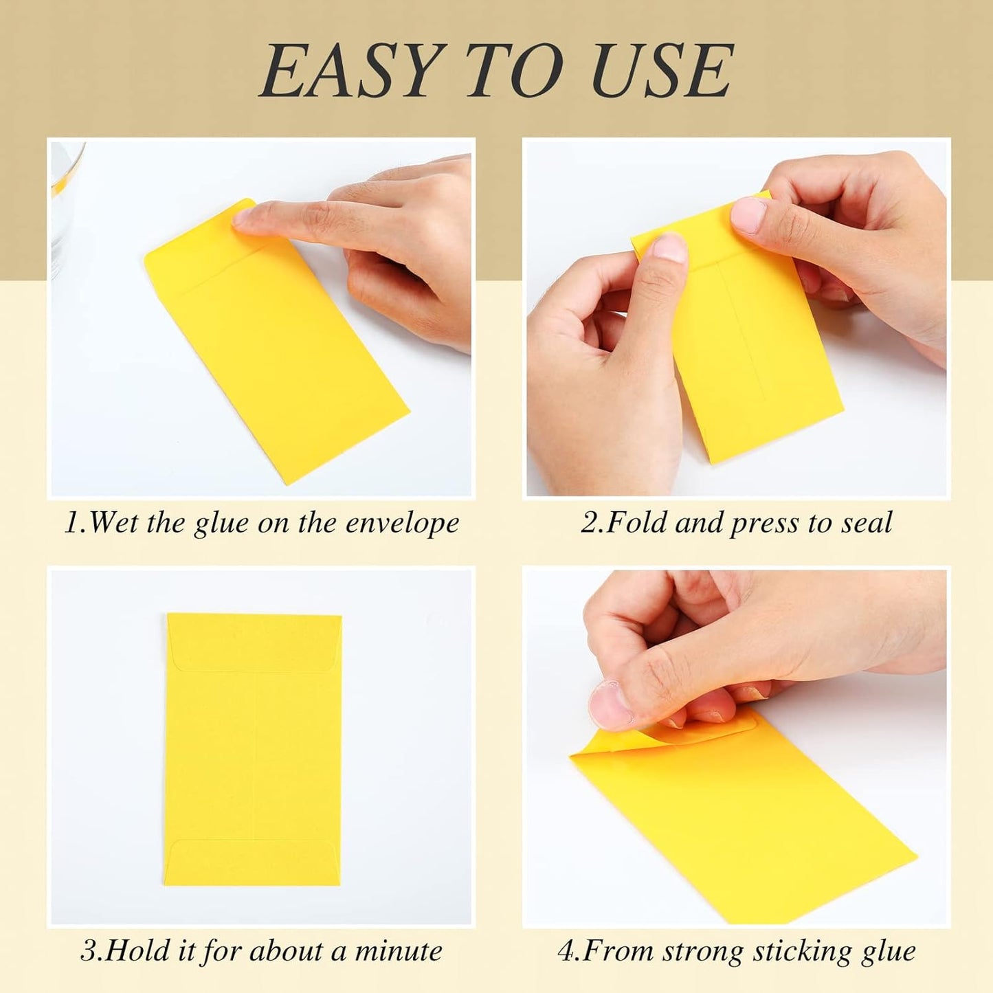 1000 Pcs 2.25 x 3.5 Inch Coin Envelopes Bulk Seed Packets Envelopes Small Self Adhesive for Money Cash Key Storage Home Office Supplies(Multicolor)