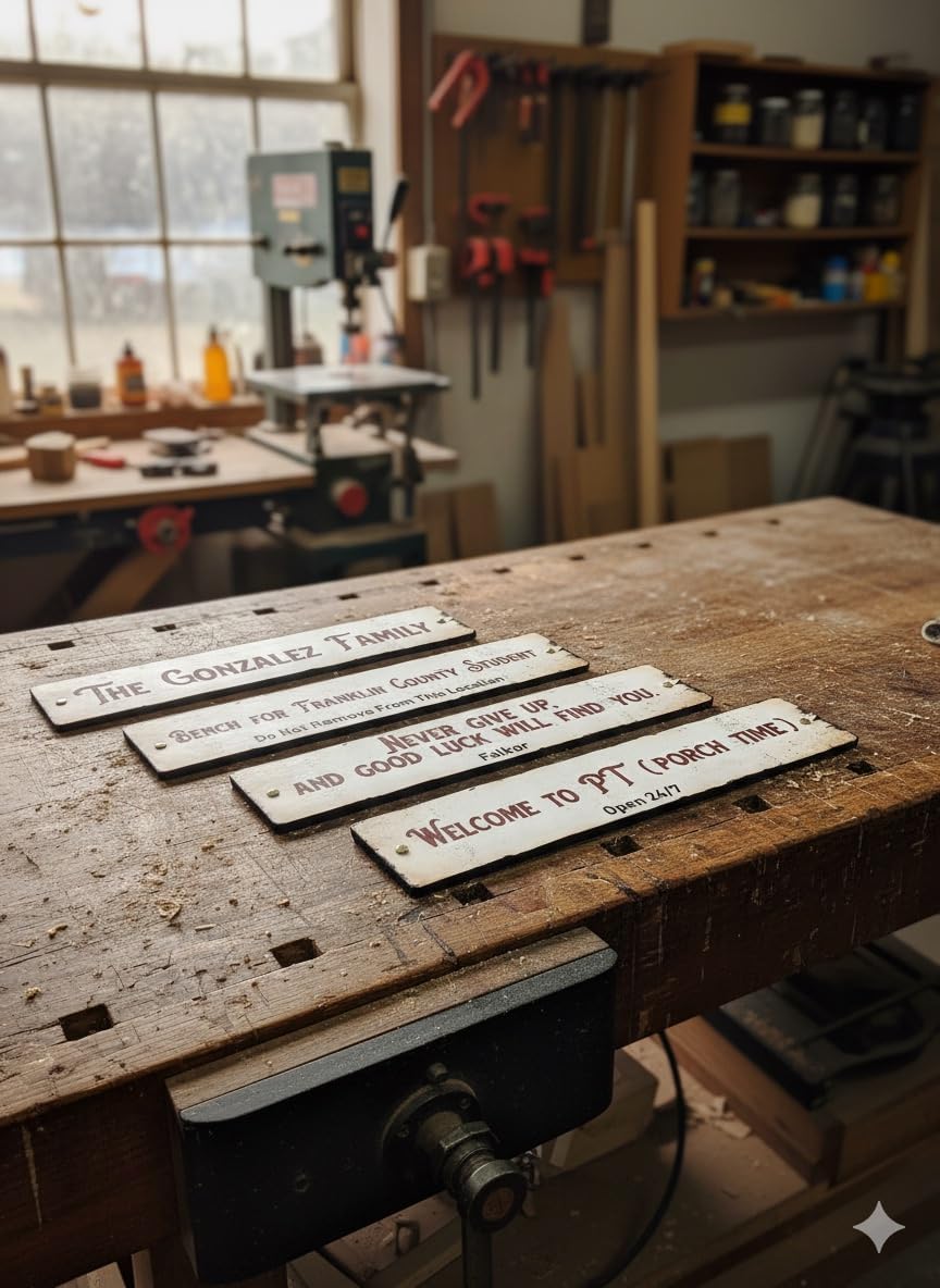 Custom Wooden Wall Sign, Personalized Rustic Wall Plaque, General Use Indoor Decor, Office, Room, Coffee Corner, Shed, Hallway Nameplate, Custom Sign with Any Text