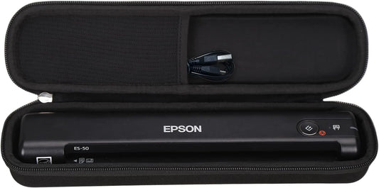 Aproca Hard Storage Travel Case,for Epson Workforce ES-50 / ES-55R / ES-60W / ES-65WR / DS-30 / DS-70 / DS-80W Document Scanner