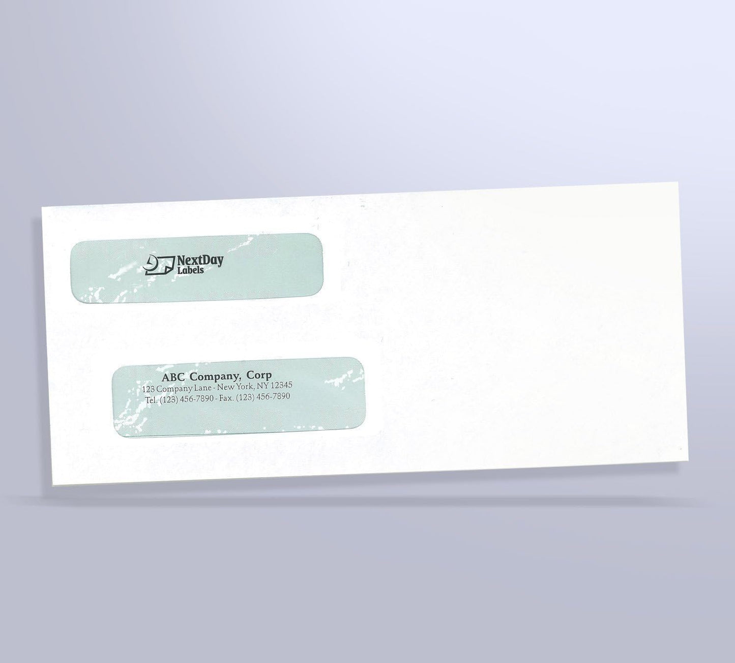 NextDayLabels - Double Window SELF SEAL Security Check Envelopes - Compatible with QuickBooks and Other Checks, Box of 500