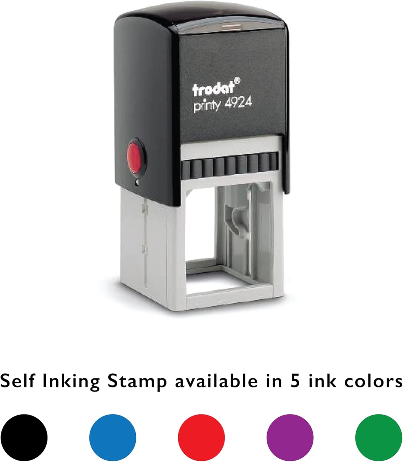 Personalized Book Embosser or Stamp Custom Round Library Embosser Teacher Library Book Stamp, Ex Libris Stamp, Gift for Book Lover | Wooden or Self Inking Stamp or Embosser (Book of Flowers)