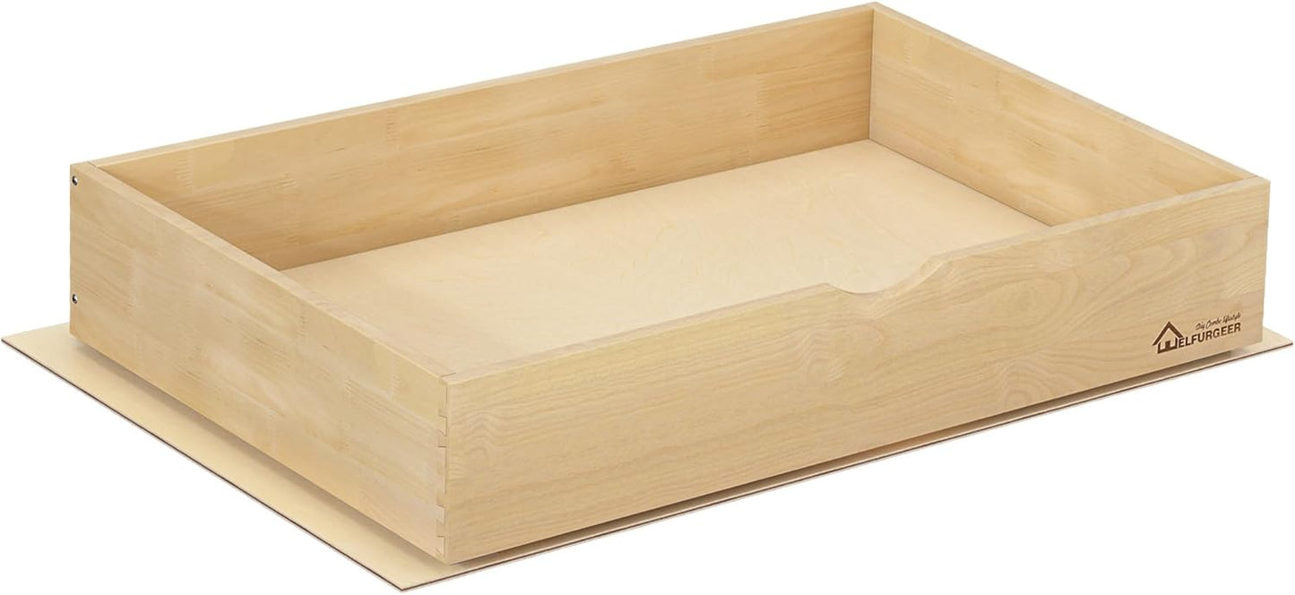 WelFurGeer Soft Close Pull Out Drawers for Kitchen Cabinets, 32" W x 22" D Pull Out Cabinet Organizer, Cabinet Drawers Slide Out, Slide Out Drawers for Kitchen Cabinets, Cabinet Pull Out Shelves