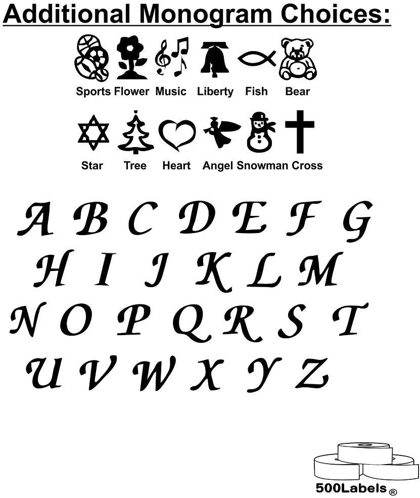 Return Address Labels - Roll of 500 Personalized Labels (Multi-Color)