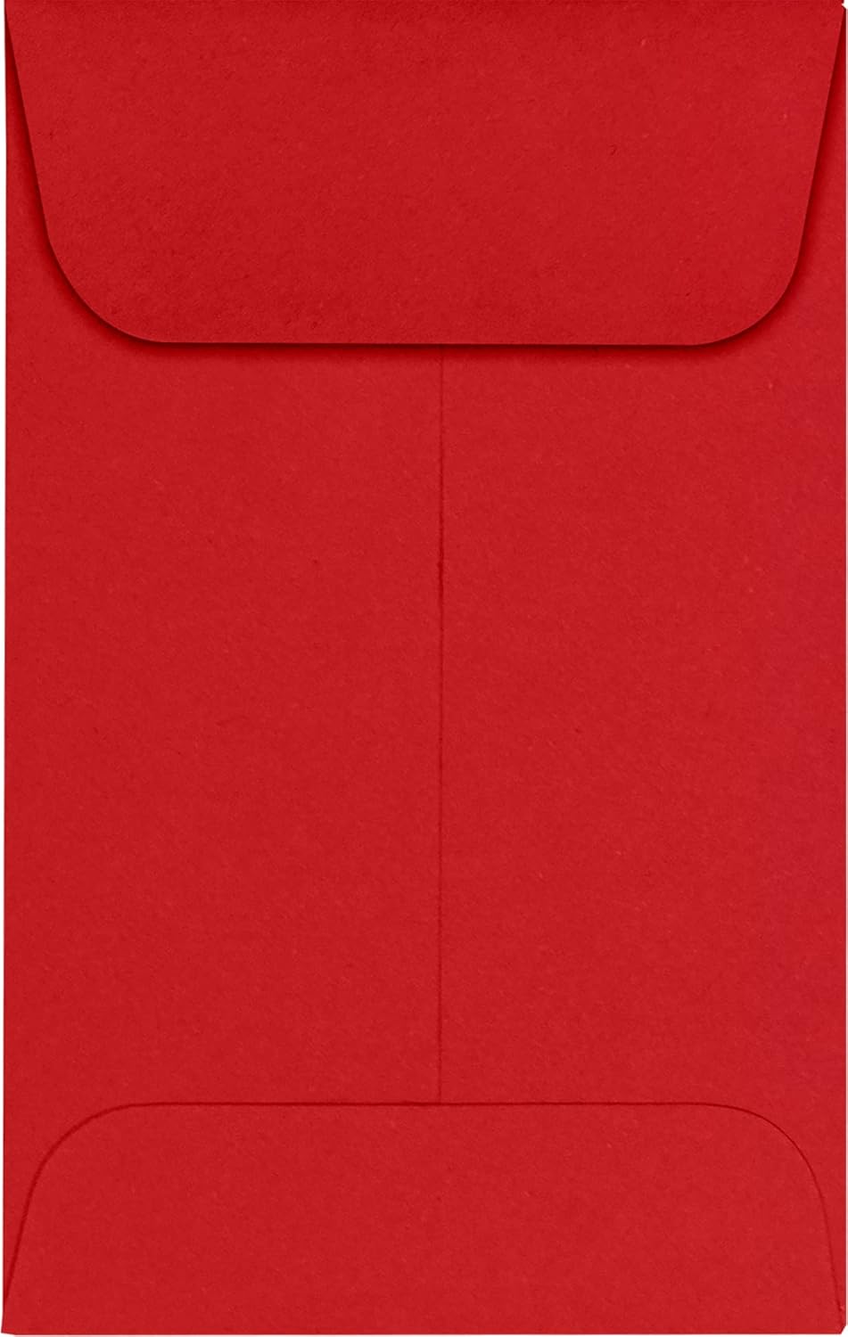 LUXPaper #1 Coin Envelopes in 80 lb. Ruby Red, Envelopes for Coin Collections, Stamps, and More, w/Moistenable Glue, 1000 Pack, Envelope Size 2 1/4 x 3 1/2 (Red)