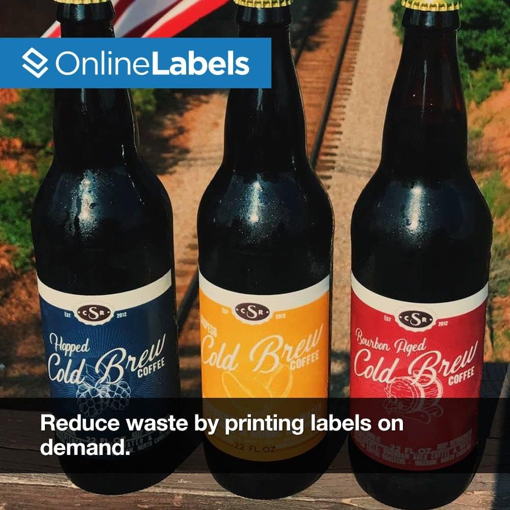 4 x 4 Square Label - Pack of 1,000 Labels, 250 Sheets - Inkjet/Laser Printer - Online Labels
