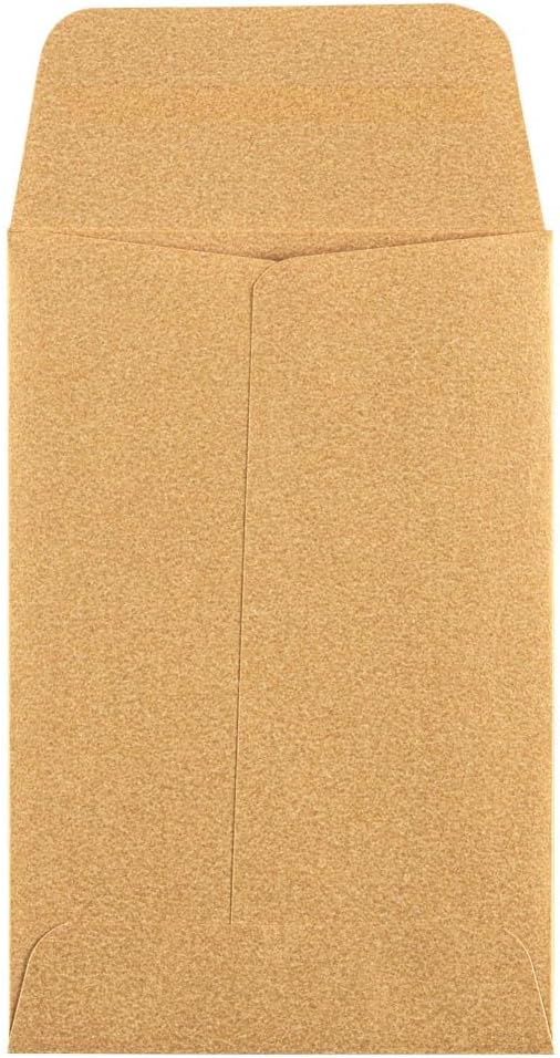 LUXPaper #4 Coin Envelopes | Peel & Press | 3'' x 4 1/2'' | Gold Metallic | 80lb. Text | 50 Qty