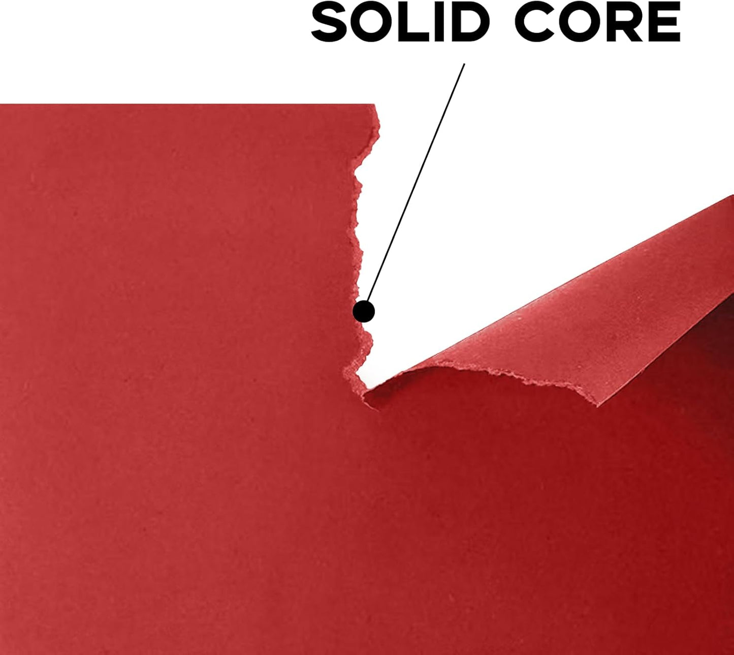 50 Sheets Dark Red Cardstock 8.5 x 11 Red Printer Paper, Goefun 80lb Card Stock Paper for Christmas, Valentines Day, Invitations and Craft