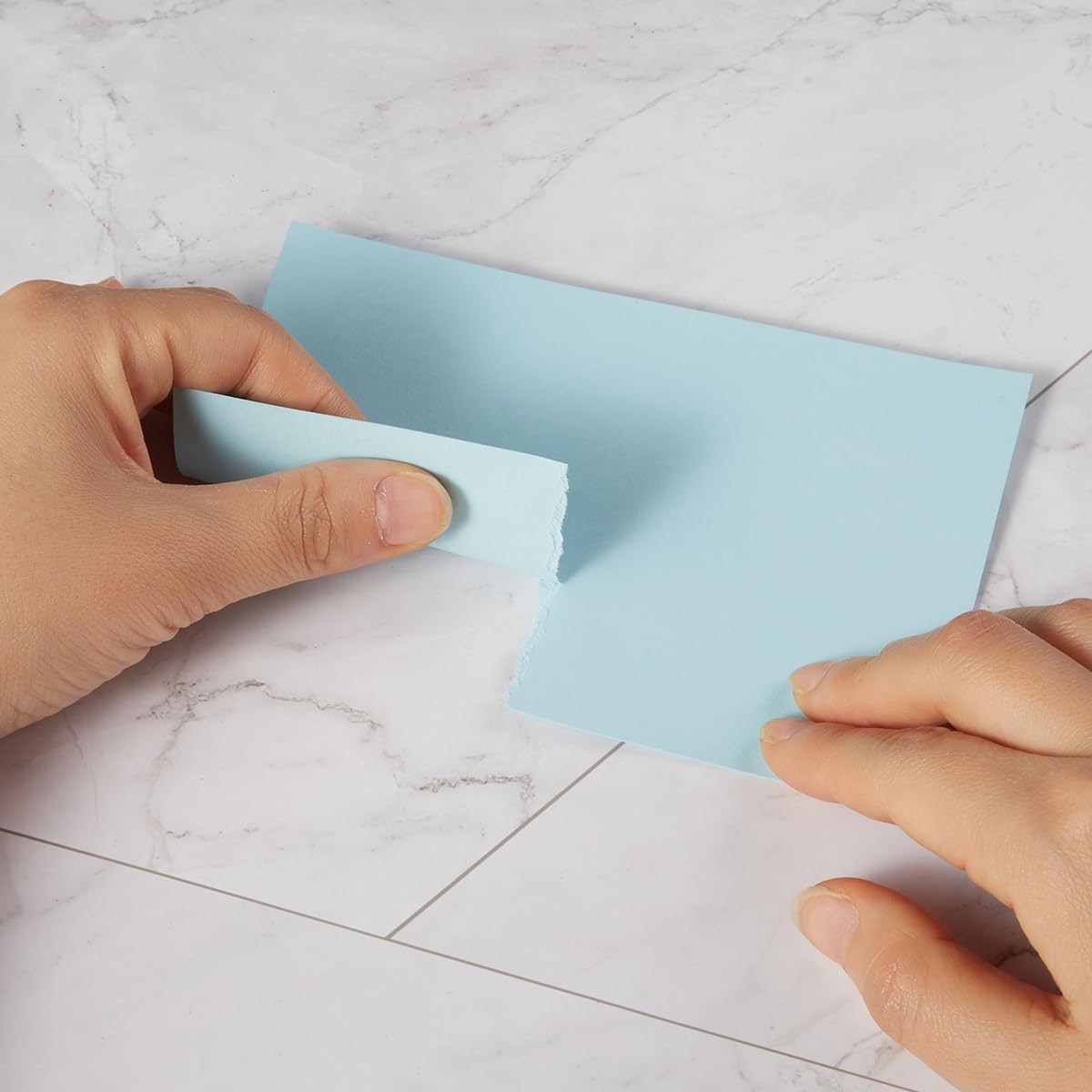 50 Sheets Blank Cardstock Paper 250 GSM Thick Heavy Cards Stock for DIY Art Projects, Card Making, Postcards, Greeting Cards, Birthday Party, Wedding Invitation (Light Blue, 3x5 inches)