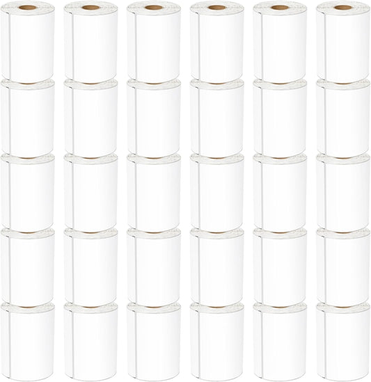 L LIKED 30 Rolls of 4" x 6" Direct Thermal Shipping Labels with 250 Labels/Roll - Compatible with Zebra 2844 ZP-450 ZP-500 ZP-505