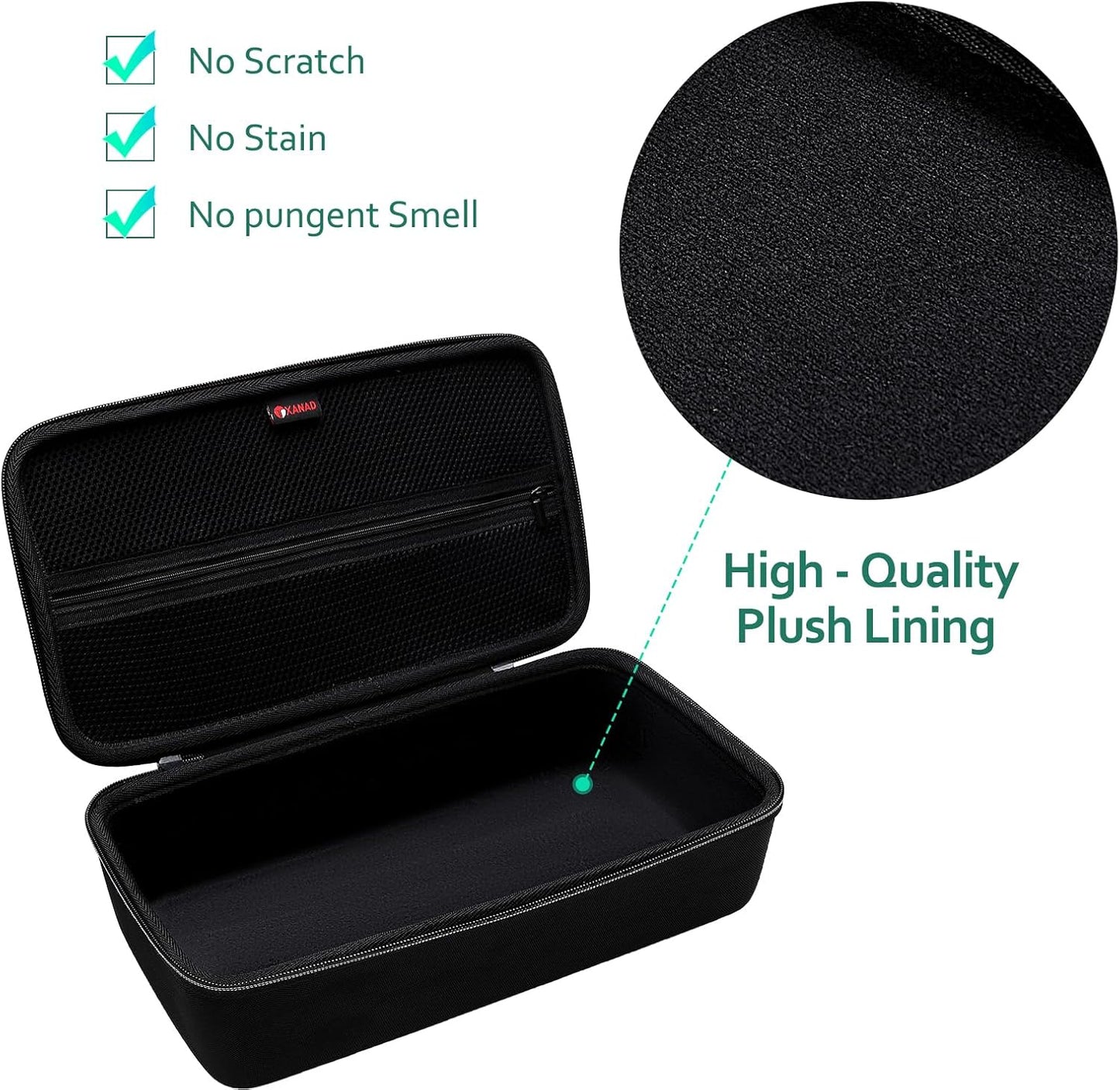 XANAD Hard Case for Fujitsu ScanSnap iX1300 or Doxie Pro DX400 Scanner USB Double-Sided Color Document-Scanner Carrying Storage Bag