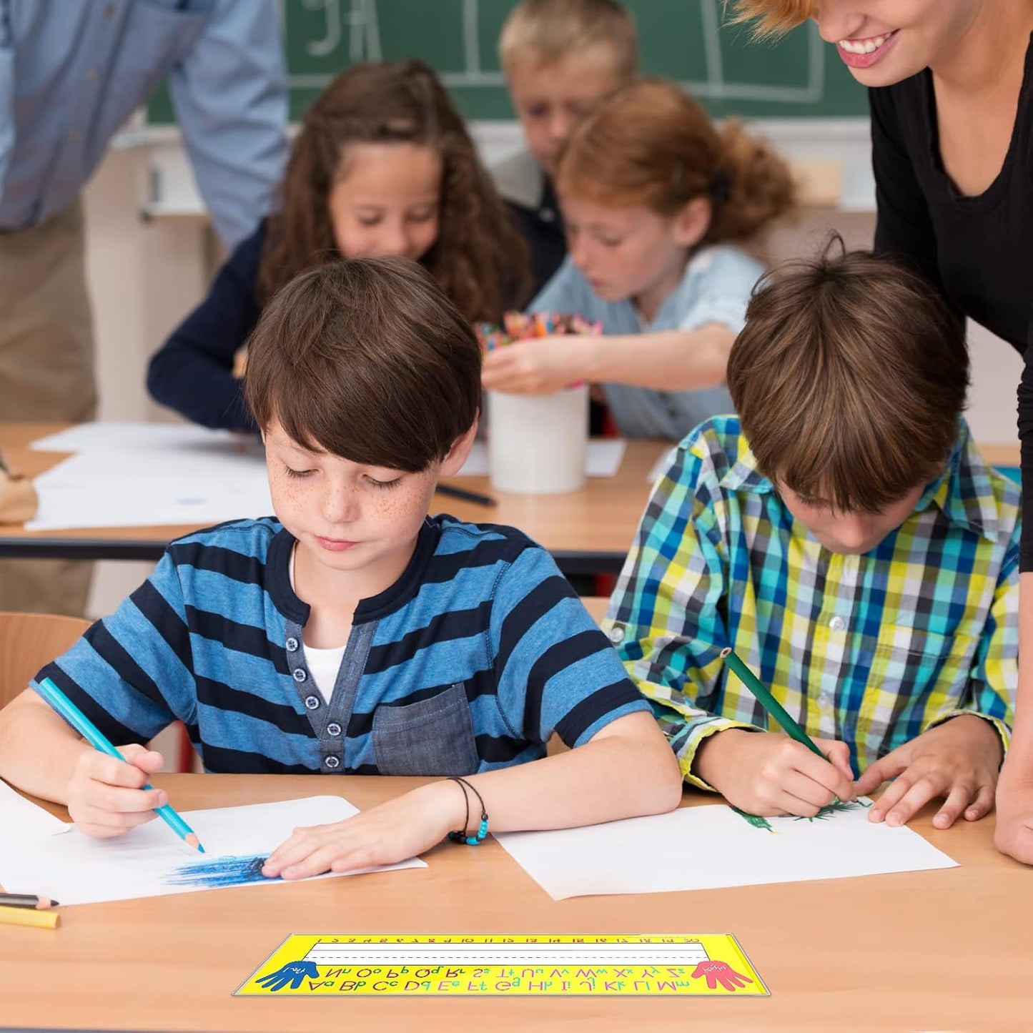 Chinco 30 Pcs Self Adhesive Pockets, Bin Labels for Storage Bins, Clear Pocket Label Sleeves, Plastic Index Card Holder with Top Open for Organizing Bins Box Drawer(3.55 x 10.8 Inches)