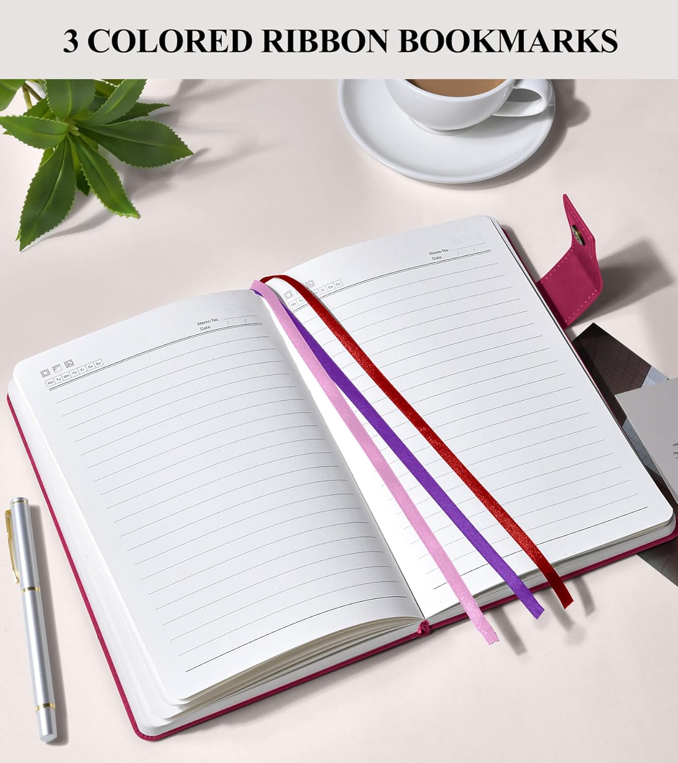 365 Page Thick Lined Journal Notebook for Men Women, A5 Leather Journals for Writing, Hardcover Notebooks for Work, School, Note Taking,Travel, Business,Personal Diary, College Ruled 5.9" x 8.4"