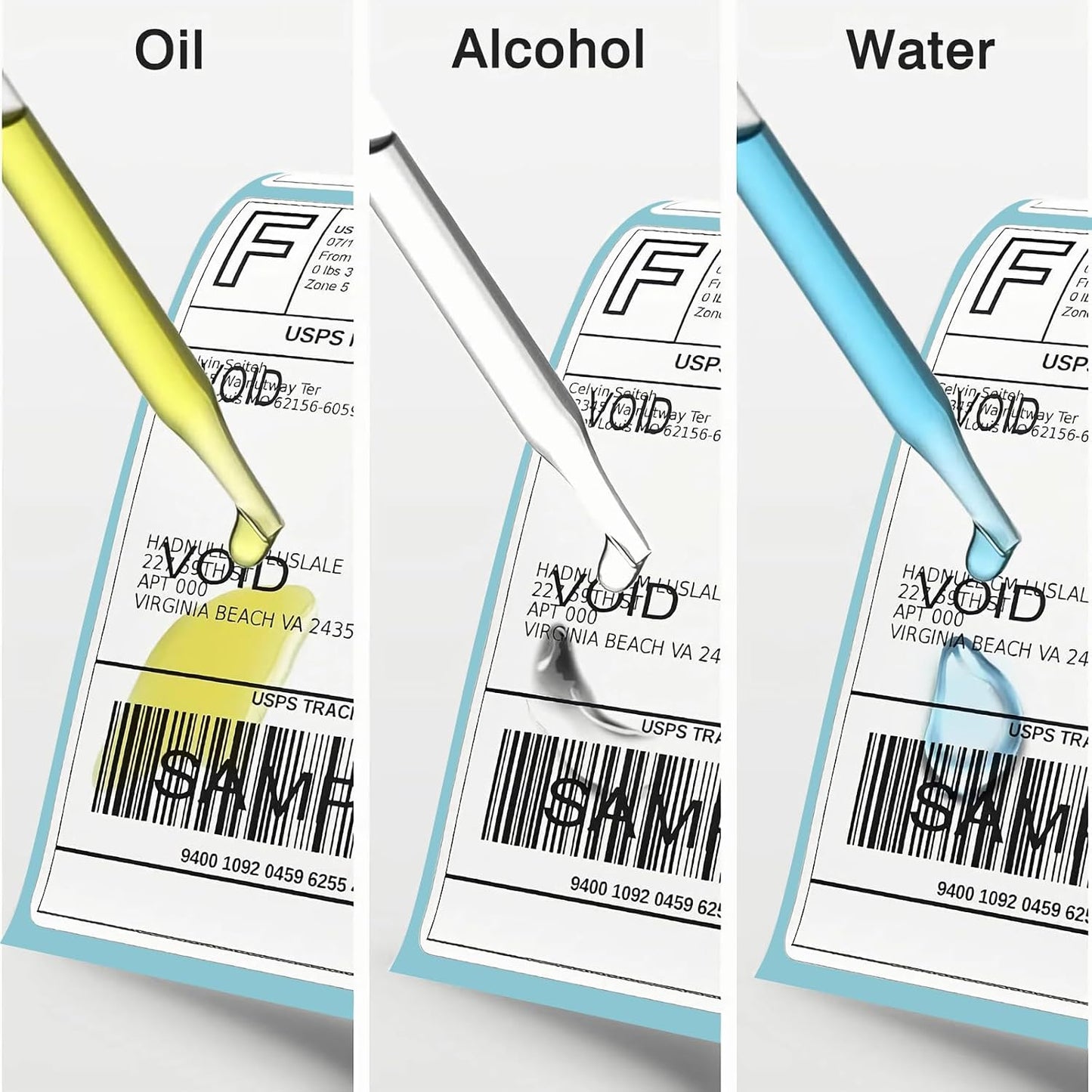 500 Labels Thermal Labels, 4x6 Fanfold Direct Thermal Shipping Labels, 1 Stack Thermal Printer Label Compatible with Rollo Label Printer, MUNBYN, iDRPT, Polono, Zebra Thermal Label Printer