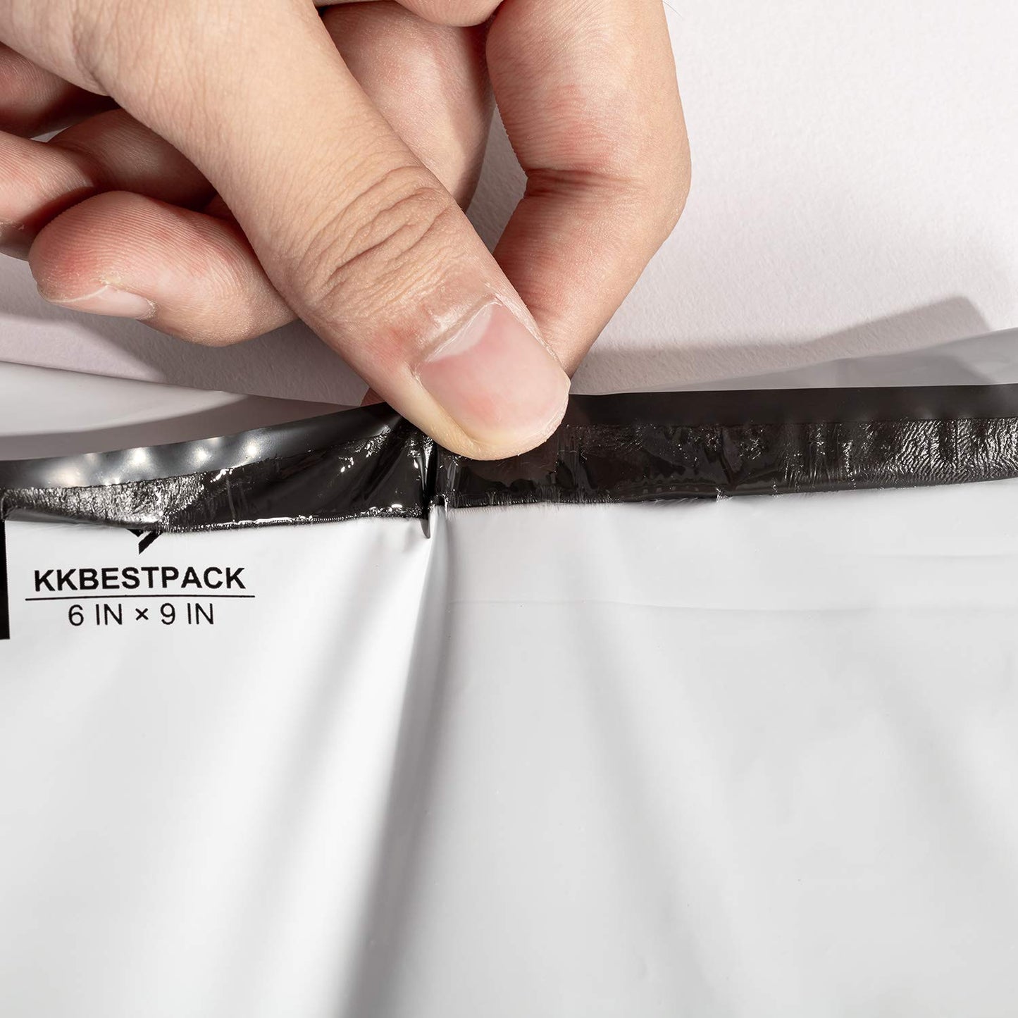 KKBESTPACK 6x9 Poly Mailers Envelope Shipping Bags Pack of 1000 (CNP9) White