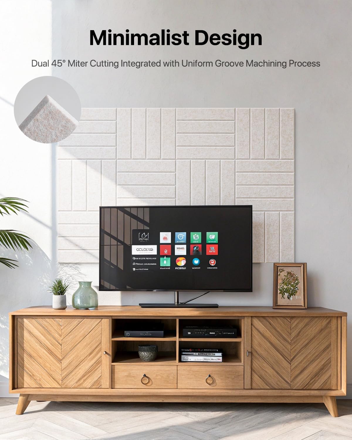 18 Pack Sound Proof Foam Panels for Walls, Self-Adhesive Acoustic Panels Sound Absorbing, 12" X 12" X 0.4" High Density Soundproof Wall Panels Tiles for Door, Ceiling, Home Office