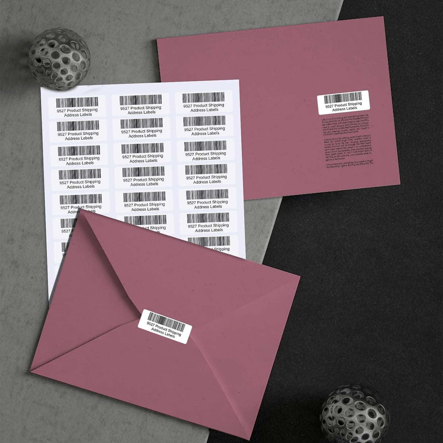 9527 Product 30 up 1 x 2-5/8 Sticker Labels Shipping Address Labels 2000 Sheets SKU Labels for Laser/Ink Jet Printer,Total 60000 Labels