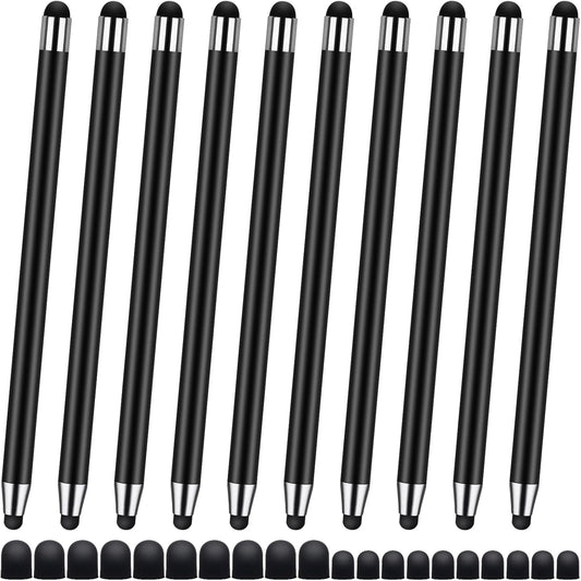 Stylus Pen [10 Pack] Universal Capacitive Touch Screen Pens for iPad/iPhone/Smartphones and Tablets,Compatible with All Capacitive Touch Screen(10 Black)