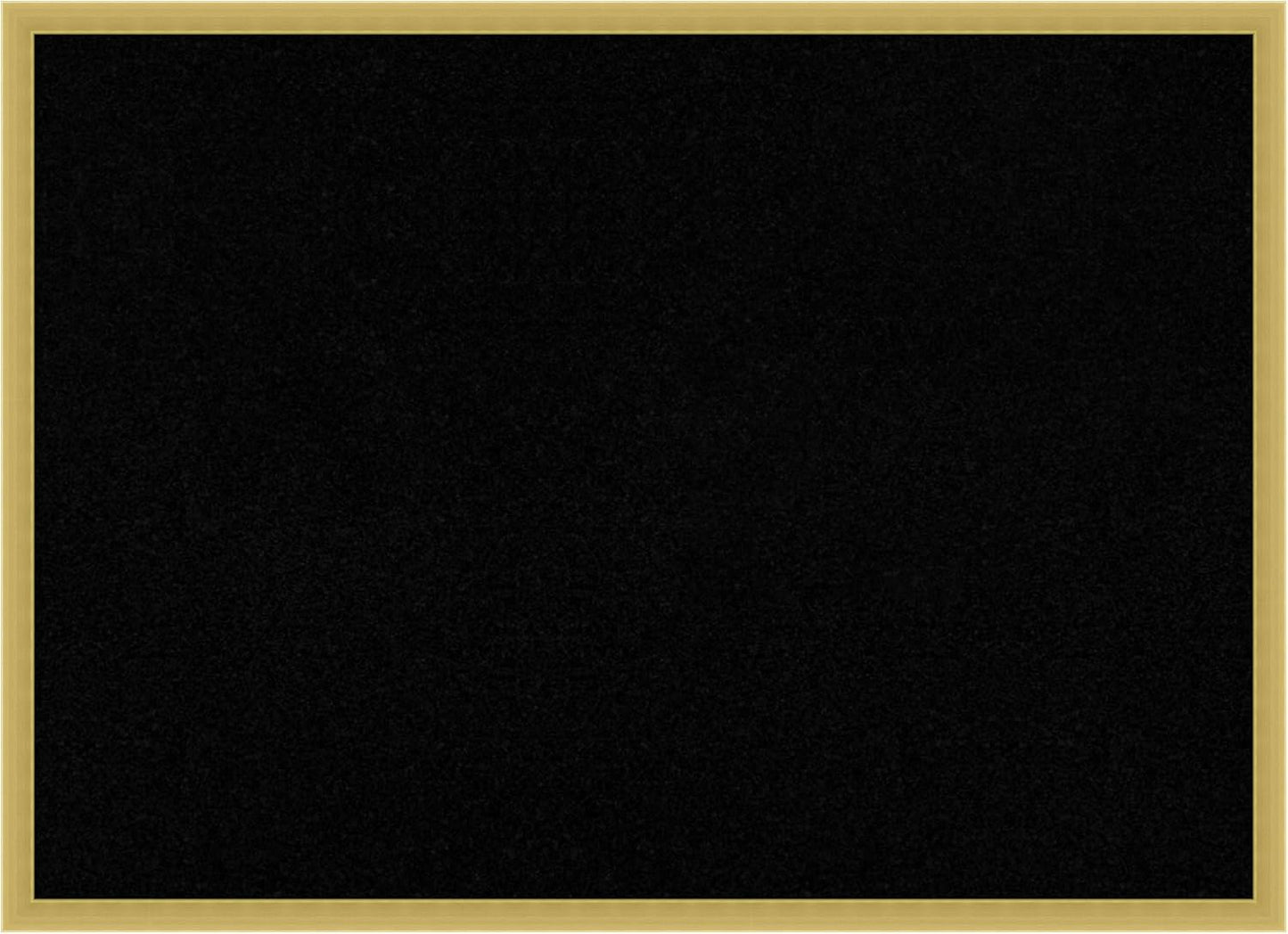 Amanti Art Black Cork Board for Wall, 21x29 Vision Board with Gold Wood Frame, Medium Corkboard Office Decor for Home Organization, Modern Contemporary Corkboard Pinboard to display items for home