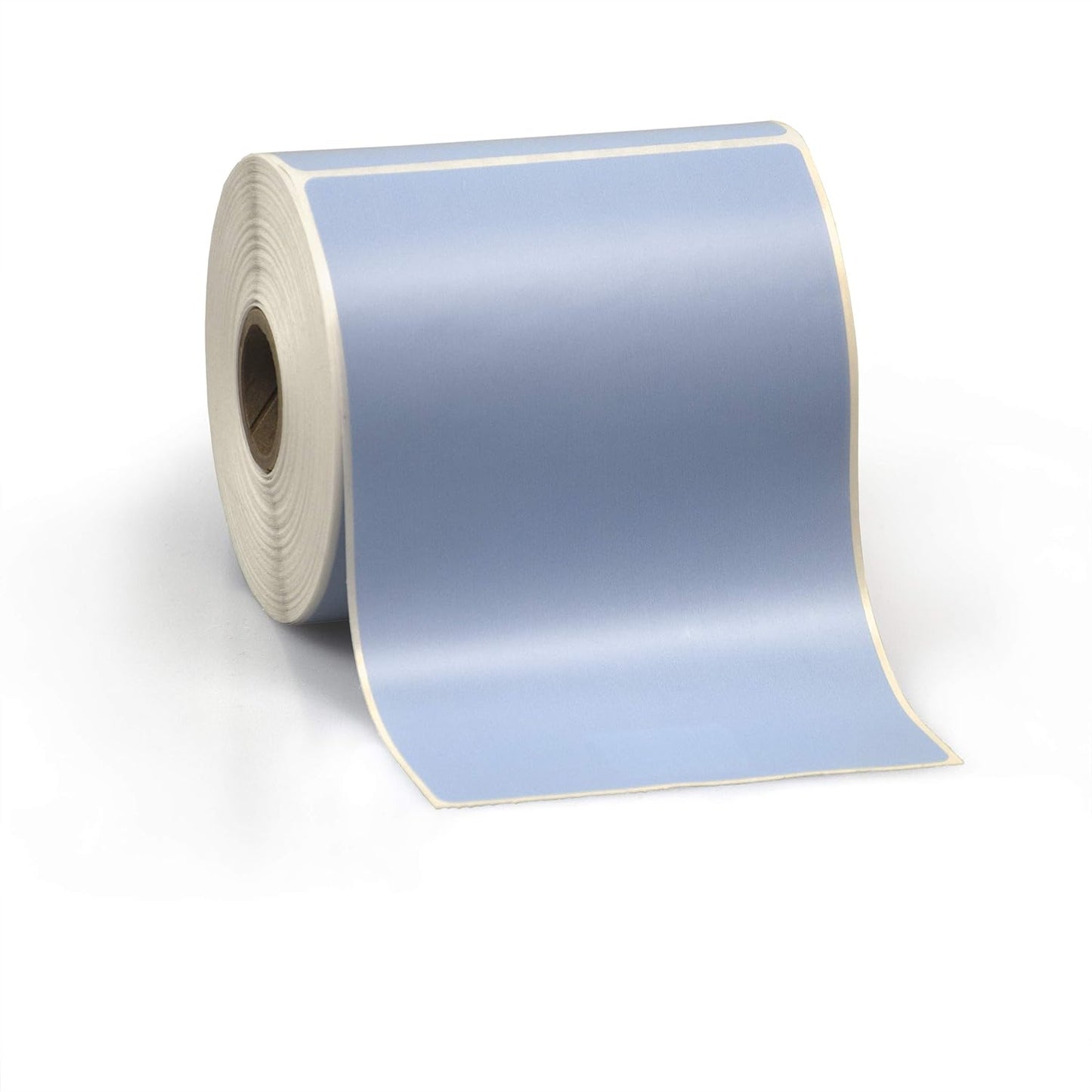 4" X 6" Direct Thermal Perforated Stickers Labels for Shipping Labels, Inventory, and Color Coding - Compatible with Zebra, Rollo, Godex and More (Blue, Pallet)