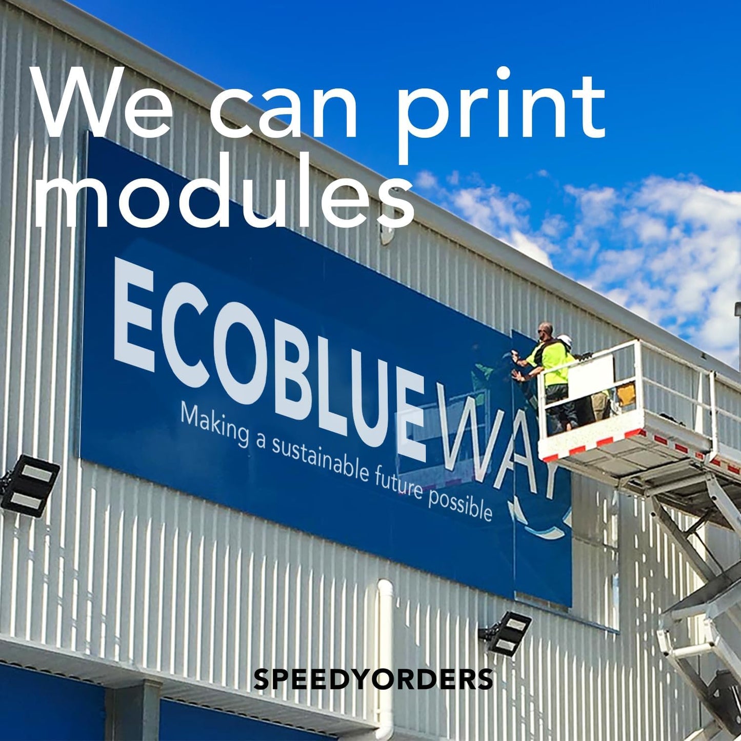 Custom Outdoor Metal Signs - Personalized Aluminum Business Signs, Waterproof, White Aluminum (Red Background, 10x7 In)