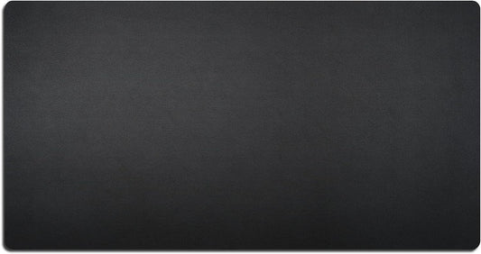 Nekmit Leather Desk Blotter Pad 34 x 17 Inches, Flat, Non-Slip, Waterproof, Black