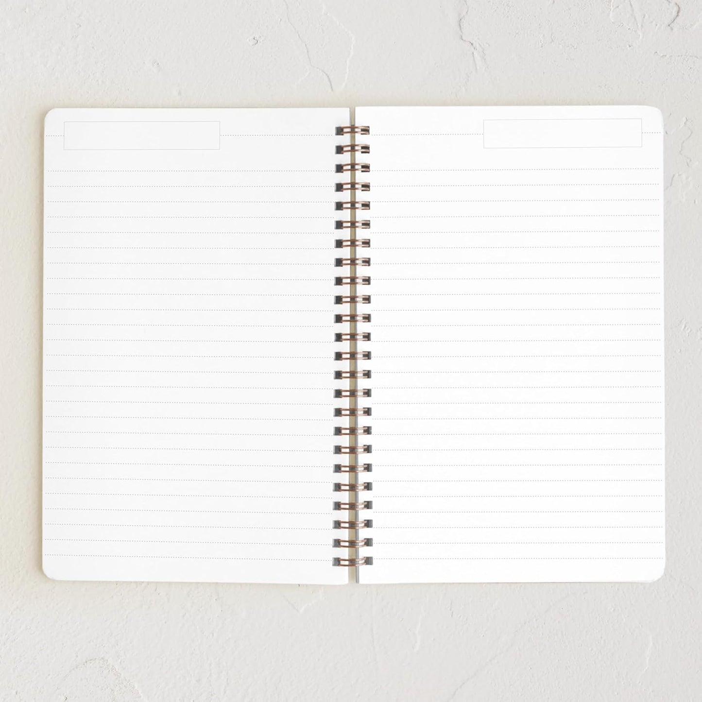 Minted Red Bow Notebook, Writing Journal for Notes & Journaling, Durable Acrylic Free Cover, Modern, Colorful & Simple Spiral Bound Journal Notebook with 80 Lined Pages, 5.5" x 8.5"