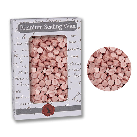 Premium Sealing Wax Beads 2 OZ. 350 pcs + Champagne Pearl