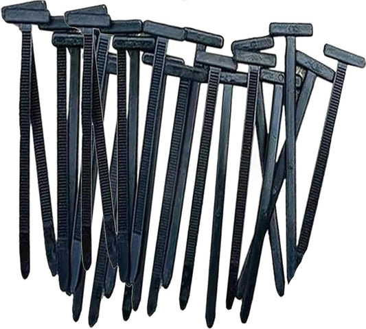 Automotive Zipper Clips,100 PCS Nylon Universal Cable Tie Buckle, Heavy Duty Self Locking Zip Tie Rivet Holder with Pin&Button Design,Multifunctional Cable Buckle for Car Daily Repair