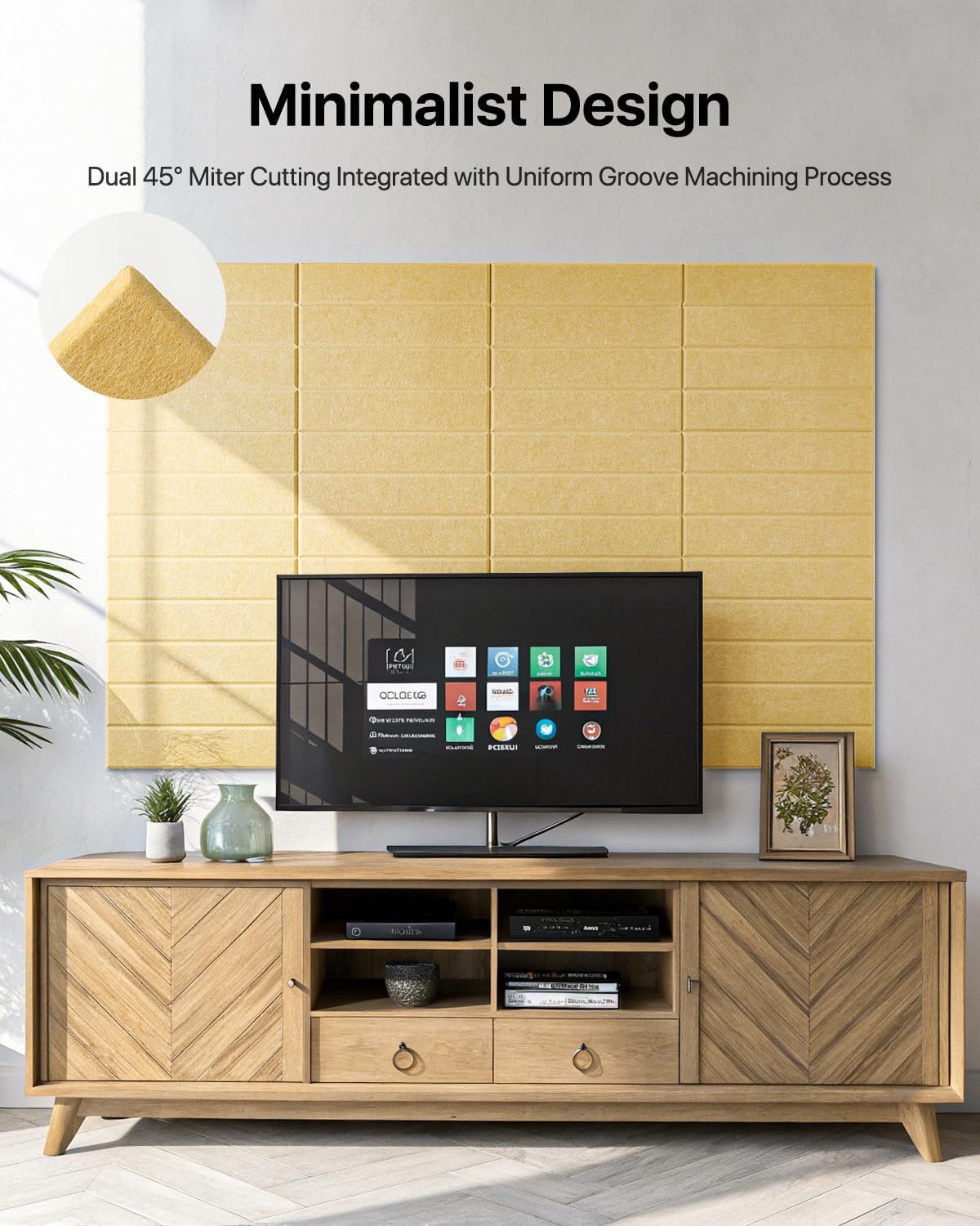 12 Pack Sound Proof Foam Panels for Walls, Self-Adhesive Acoustic Panels Sound Absorbing, 12" X 12" X 0.4" High Density Soundproof Wall Panels Tiles for Door, Ceiling, Home Office