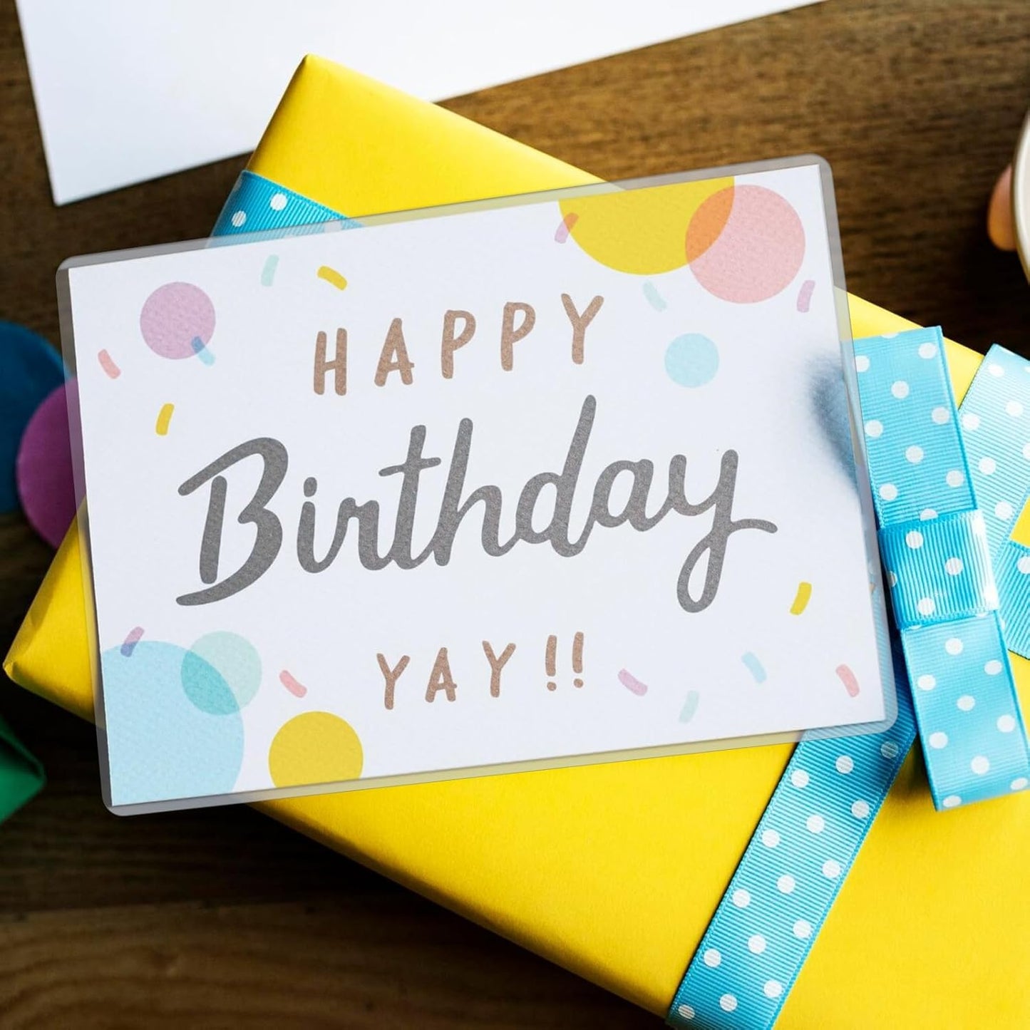 4" x 6" Photo Postcard Protectors, Rigid Hard Print Protectors, Clear Waterproof Protectors, Paper Sleeves Photo Plastic Sleeves Document Holder, Memories and Collectibles Storage (40 Pack)