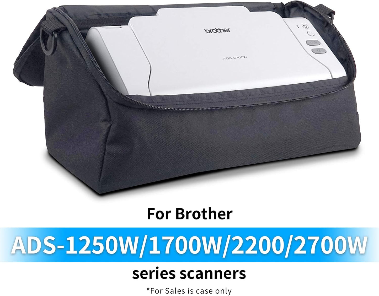 plustek Document Scanner Carrying Case Bag – Dust-Proof, Anti-Static, Dust Cover & Protector Scanner, Fujitsu ScanSnap and Brother Document Scanner use