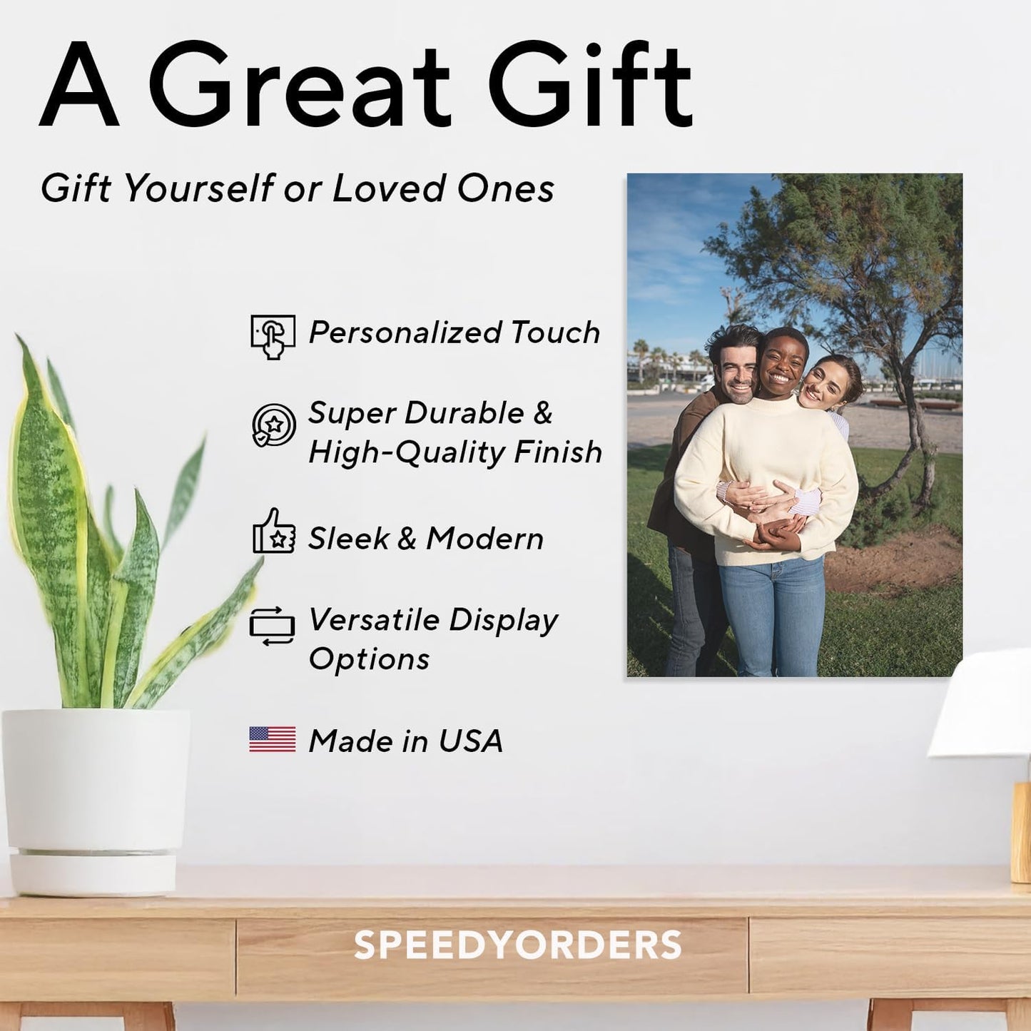 Custom Metal & Aluminum Signs - Personalized Business Signs, White (20x20 In)