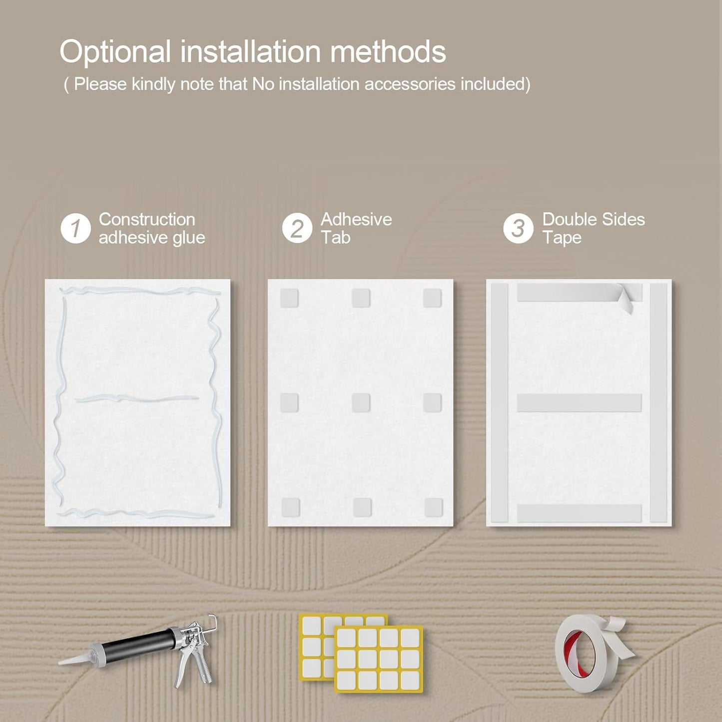 UMIACOUSTICS 8 Pcs 0.7Inch Thick Art Acoustic Panels, Total 47.2” x 31.5” Decorative Acoustical Wall Panels, Sound Absorbing Art Panels for Home, Office, Hotel, Recording Studio, Golden-Star Shines